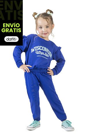 Conjunto Infantil Bebés Azul Rey Mp 2850 MP