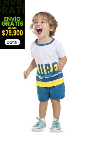 Conjunto Infantil Multicolor Mp 1357 MP