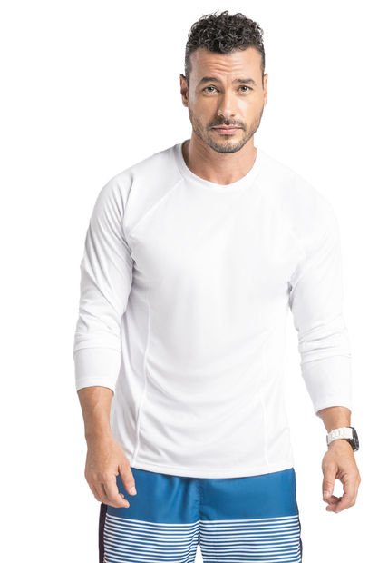 Camibuzo Hombre Blanco Mp 1080