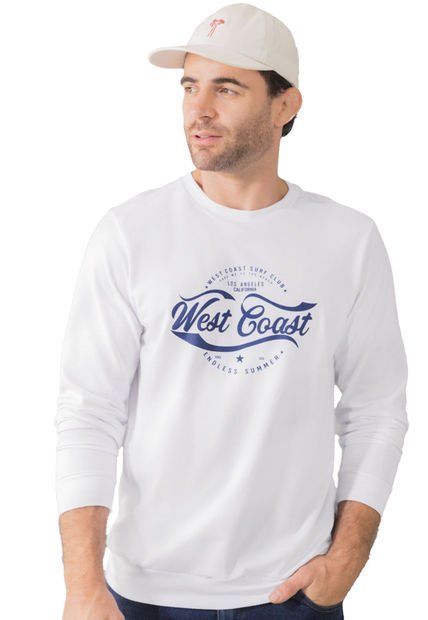 Buzo Hombre Blanco Mp 1884