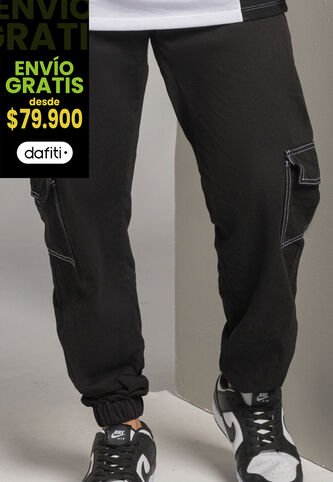 Jogger Hombre Negro Mp 100325 MP