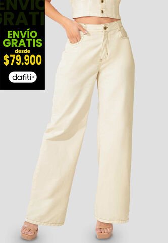 Jean Mujer Blanco Mp 100309 MP