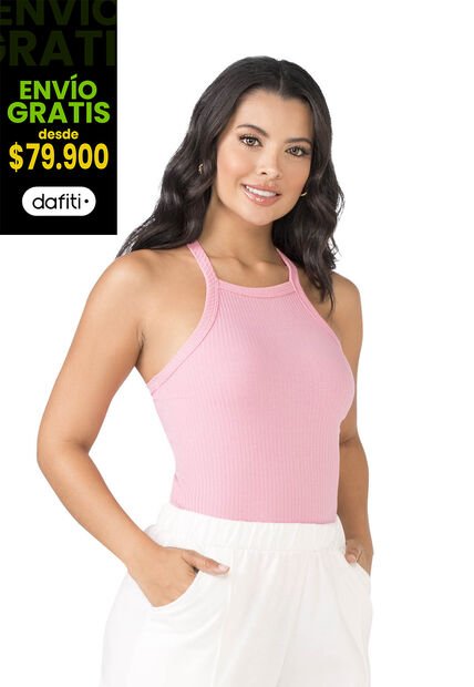 Camiseta Exterior Rosado Mp 34598