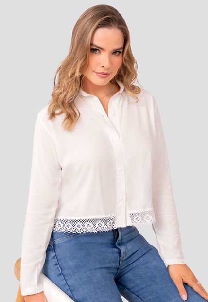 Camisa Mujer Crudo Mp 105149
