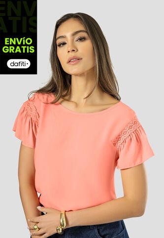 Blusa Mujer Salmon Mp 113009 MP