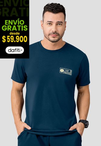 Camiseta Hombre Azul Profundo Mp 110526 MP
