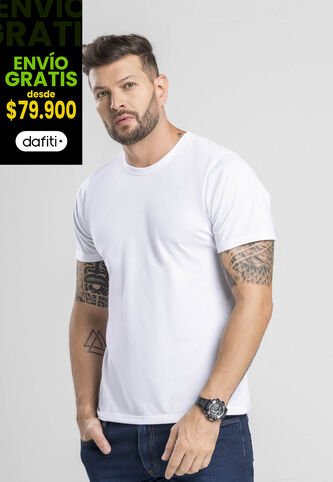 Camiseta Masculino Blanco Mp 1870 MP