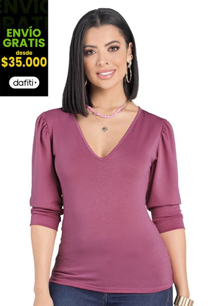 Camibuzo Mujer Rosa Mp 5942