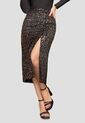 Falda Larga Mujer Negro Mp 112529 de MP