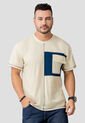 Camiseta Hombre Crema Mp 110523 de MP