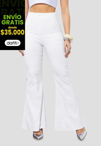 Pantalón Mujer Blanco Mp 113840 MP