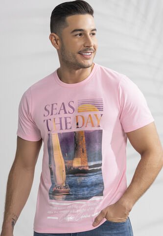 Camiseta Hombre Rosa Mp 101783 MP