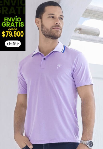 Polo Masculino Lila Mp 31603