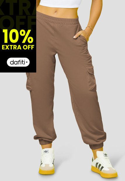 Jogger Mujer Chocolate Mp 108116