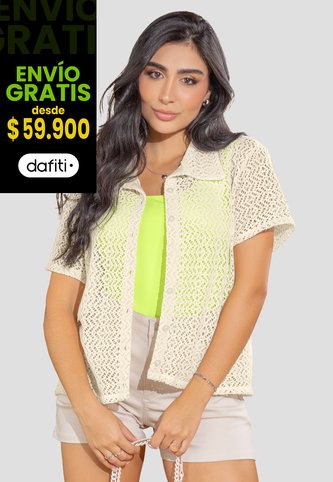 Camisa Mujer Crema Mp 108125 MP