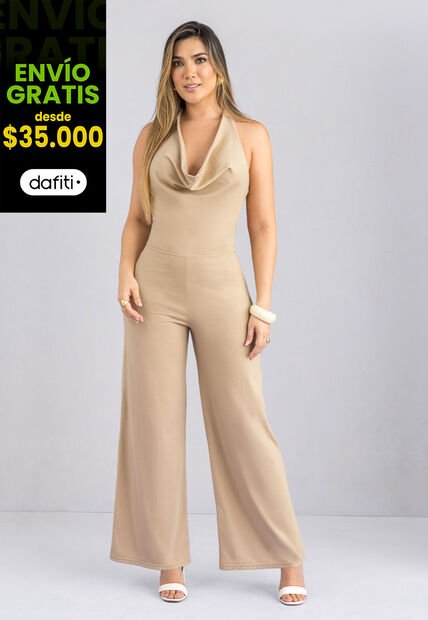 Enterizo Largo Mujer Latte Mp 113938