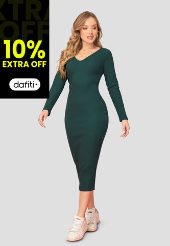 Vestido Mujer Verde Pino Mp 106977 MP