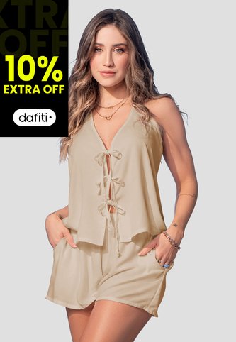 Conjunto Mujer Latte Mp 107864 MP