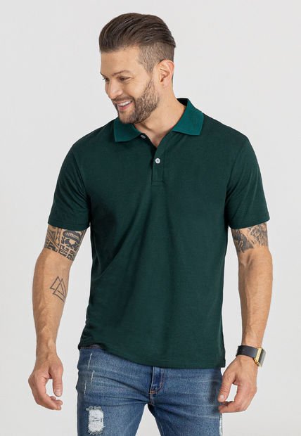Polo Hombre Verde Mp 96038
