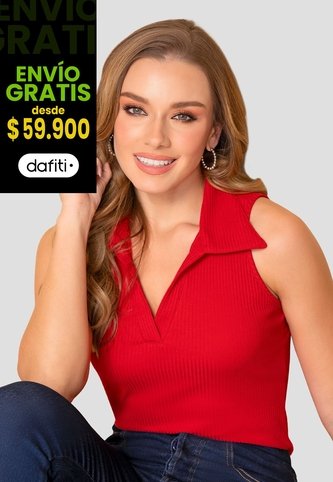 Blusa Mujer Rojo Mp 108314 MP