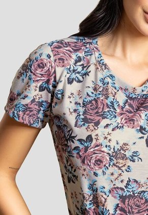 Camiseta Mujer Estampado Mp 112392