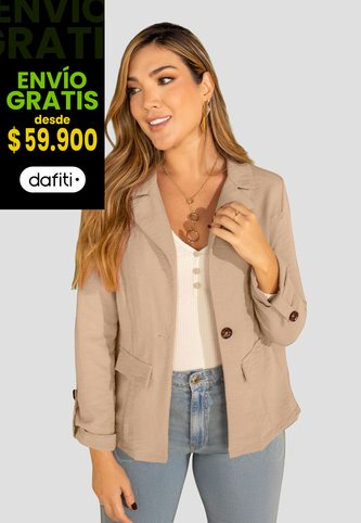 Blazer Mujer Latte Mp 108305 MP