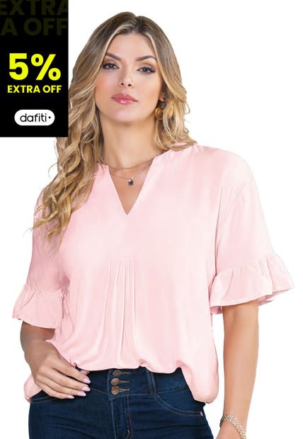 Blusa Mujer Rosa Mp 16862