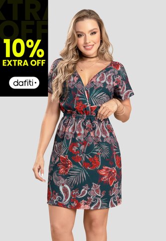 Vestido Mujer Estampado Mp 104374 MP