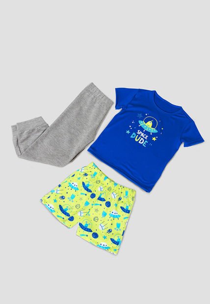 Conjunto Infantil Masculino Multicolor Mp 104115