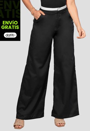 Pantalón Mujer Negro Mp 105619