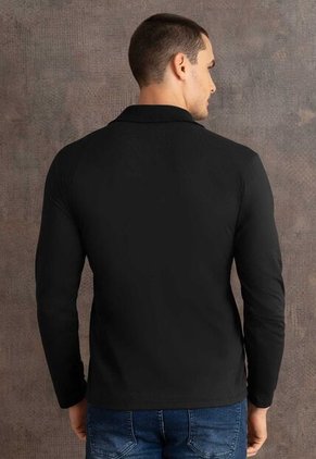 Camibuzo Hombre Negro Mp 105401