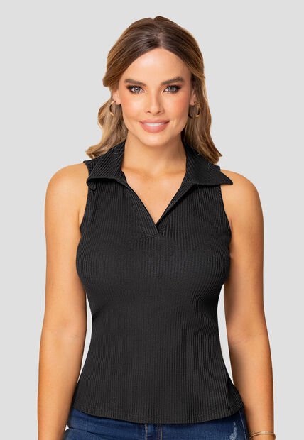 Blusa Mujer Negro Mp 108314