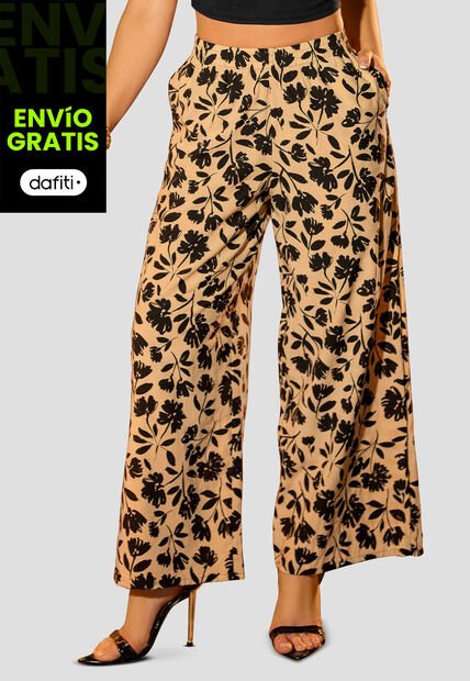Pantalón Mujer Estampado Mp 105893