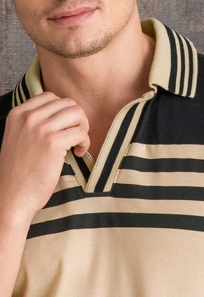 Polo Hombre Negro Mp 112796