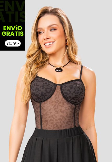 Blusa Mujer Estampado Mp 112652