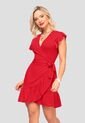 Vestido Corto Mujer Rojo Mp 106852 de MP