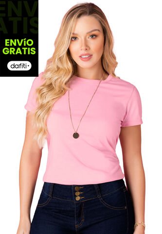 Camiseta Mujer Rosado 82961 MP
