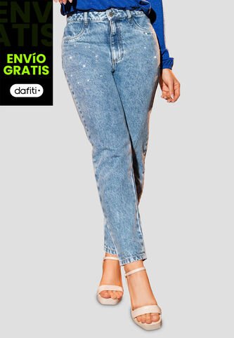 Jean Mujer Azul Medio Mp 105525 MP