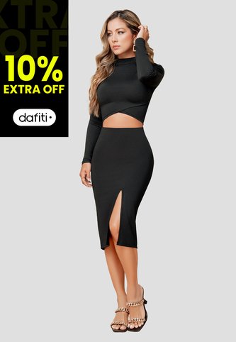 Conjunto Mujer Negro Mp 104019 MP