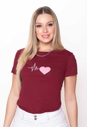 Camiseta Mujer Morado Mp 5127