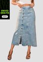 Falda Larga Mujer Azul Claro Mp 105528 de MP