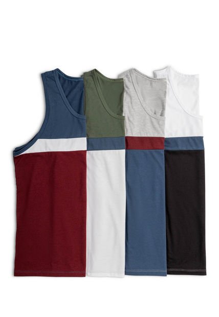 Camisilla Masculino Verde Militar Mp 96536