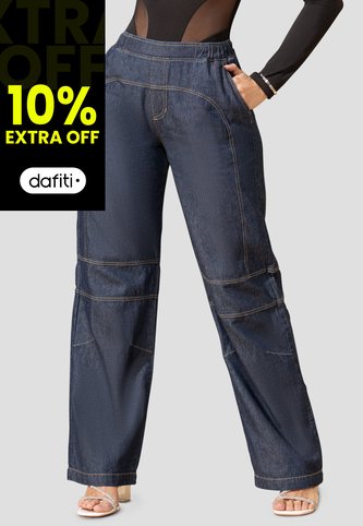 Pantalón Mujer Azul Oscuro Mp 103244 MP