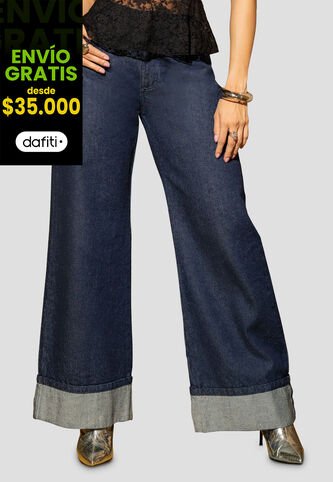 Jean Mujer Azul Oscuro Mp 112741 MP