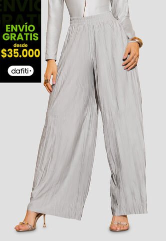 Pantalón Mujer Gris Claro Mp 113005 MP