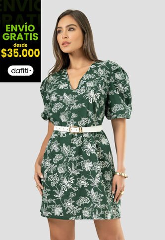 Vestido Mujer Estampado Mp 112594 MP