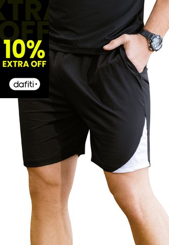 Bermuda Hombre Negro Mp 6877 MP