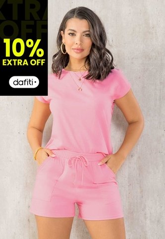 Conjunto Mujer Rosa Mp 102318 MP