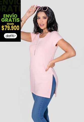 Blusón Mujer Palo De Rosa Mp 32998 MP