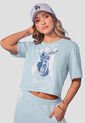 Camiseta Mujer Azul Baby Mp 107857 de MP